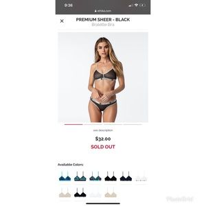BRAND NEW ETHIKA BRALETTE!!!!!!!!!!!